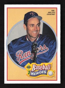 Nolan Ryan 1991 Upper Deck #17 Baseball Heroes: Nolan Ryan Texas Rangers - Picture 1 of 2