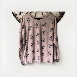 Maglione pullover Minnie Topolino taglia grande maglia manica lunga Disney - Foto 1 di 8