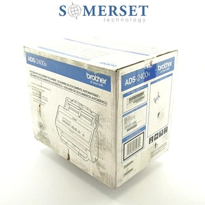 Brother ADS-2400N ImageCenter Network Document Scanner Duplex 40ppm ADF Color - Image 1 of 4