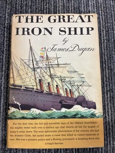 The Great Iron Ship 1953 James Dugan 1st Edition HBDJ - Picture 1 of 8