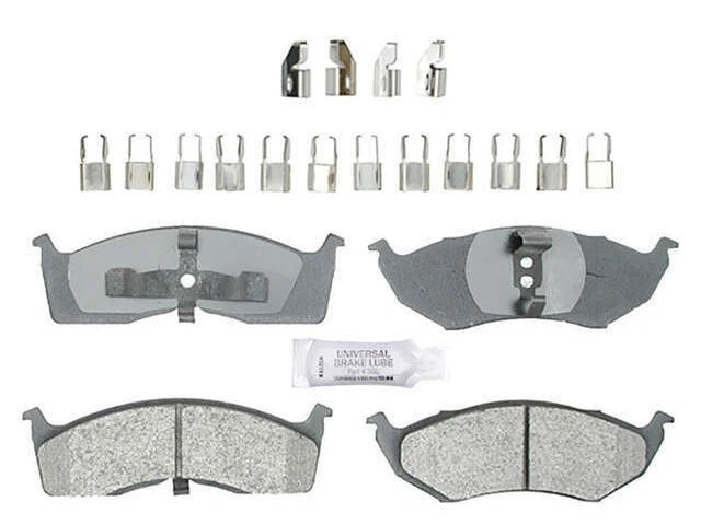 Juego de pastillas de freno delanteras para Dodge Neon 1996 1995-1997, 2004 VK484QF plata cerámica Foto 1 de 1