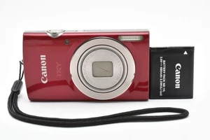 [TM] Canon PowerShot IXY 180 ELPH 180 digital Camera 20MP Red from JAPAN (#1350) - Picture 1 of 11