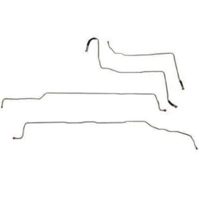 For 04-07 Chevrolet Silverado 1500 Fuel Line Kit V8 Ext Cab Stainless TGL0406SS - Image 1 of 2