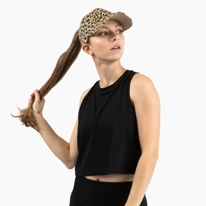 Ponytail Hat - Leopard - Picture 1 of 3