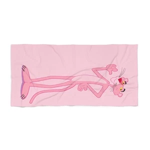 New Pink Panther Beach Towel - Picture 1 of 3