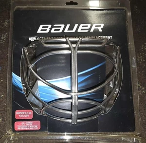 Bauer RP Profile NC Non-Certified Cat Eye Senior Chrom Ersatz Käfig Maske - Bild 1 von 6
