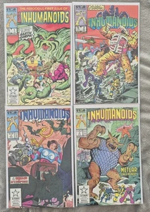 The Inhumanoids Marvel Star Comics Komplettsatz 1-4 Hefte 1, 2, 3, 4 NM NICE - Bild 1 von 2