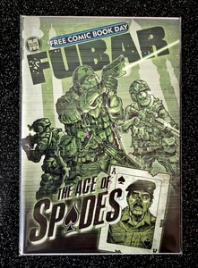 FUBAR #1 Ace of Spades FCBD comic Cool Action Comic RARE 2014 Mature - Picture 1 of 8