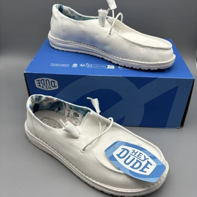 HEY DUDE WENDY SILK MOON #2 Lightweight Slip-On Women’s Shoe Sz W9 - Image 1 of 4