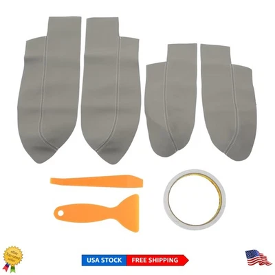 Stylish Microfiber Car Door Panel Trim for Honda CRV 2007-2011 - 4 Pack Foto 1 de 4