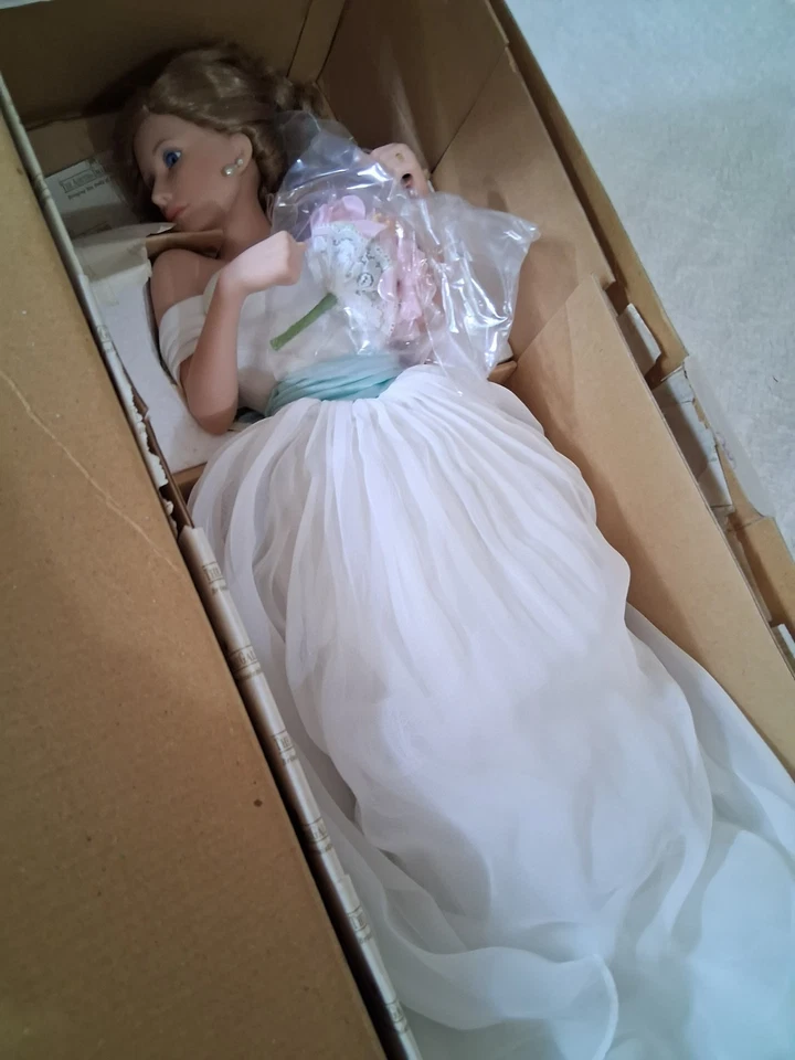 Фарфоровая кукла Ashton Drake «Summer Dream» 21» оригинальная коробка 1997 - Изображение 1 из 4