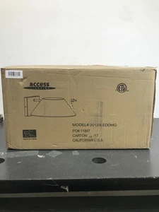 Access Lighting 20133LEDDMG-BL Solano 5" Tall LED Wall Sconce - Black - Picture 1 of 3