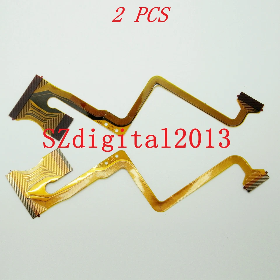 2PCS/ NEW LCD Flex Cable For JVC GZ- MS120 MS123 MS130 HM200 Video Camera - Image 1 of 1
