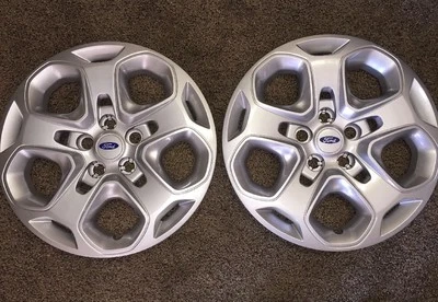 7052 Pair Of 2 NEW 2010 2011 2012 Ford Fusion Hubcap Wheelcovers 17" Bolt On Foto 1 de 3