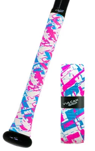 VULCAN ADVANCED POLYMER BAT GRIPS - ULTRALIGHT 0.50 MM - COTTON CANDY - Picture 1 of 1