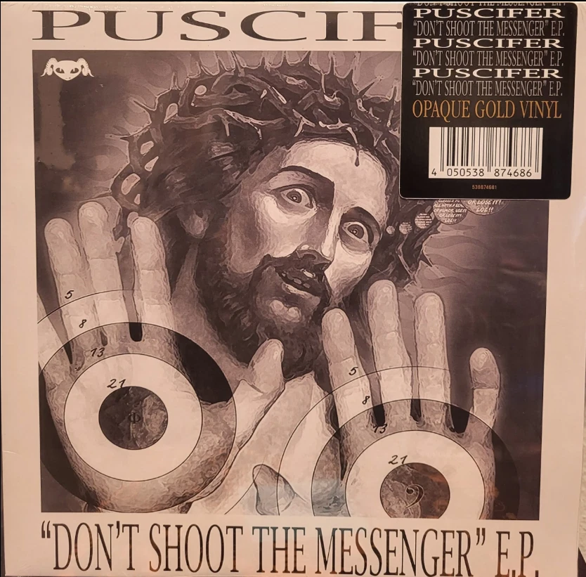 Puscifer "Don't Shoot the Messenger" EP Band Exclusive Gold Vinyl (Maynard/Tool) Foto 1 de 1