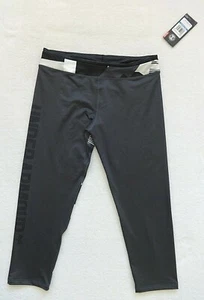Under Armour Leggings Pants Girls Size Youth XL Gray Fitted Athletic - Picture 1 of 5
