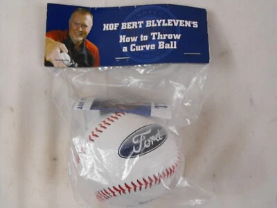 Minnesota Twins Bert Blyleven HOF SGA "How to Throw a Curveball" Baseball NEW - Image 1 of 3