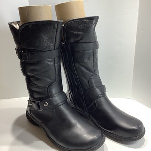 Las mejores ofertas en Botas Informales de Cuero Sintético Negro para  Mujeres | eBay