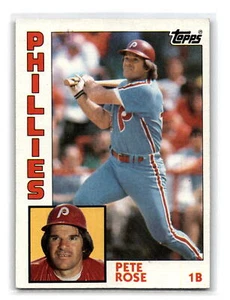 1984 Topps #300 Pete Rose Philadelphia Phillies 202339 - Bild 1 von 2