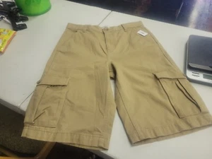 Old Navy Boys Size 16 Tan Cargo Shorts - Picture 1 of 6