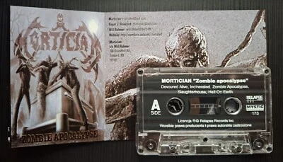 Mortician – Zombie Apocalypse 1998 MC Cassette Polish Press - Image 1 of 2