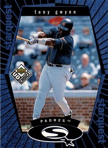 1999 UD Choice #SQ8 Tony Gwynn StarQuest Blue