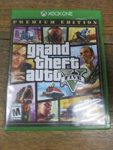 Grand Theft Auto V Premium Online Edition GTA 5 - Xbox One SOLO CUSTODIA NO GIOCO - Foto 1 di 3