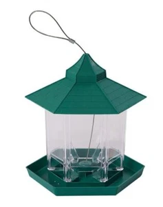 Pet Daily Kit Outdoor Bird Feeder,House Type Hexagonal Roof For Garden Or Patio - Picture 1 of 13