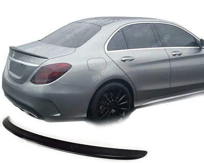 Hecklippe aus ABS passend für Mercedes C 205, Heckspoiler Aileron Klapp-Kit Retr - Bild 1 von 4