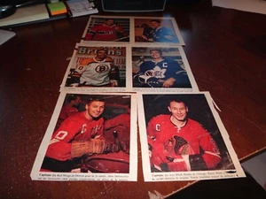 Hockey nhl lot of 6 capitains the original six magazine perspective Photos 1960  - Picture 1 of 3