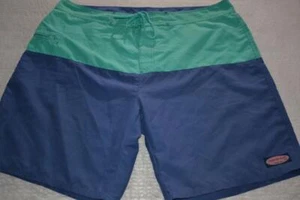 Pantalones cortos de natación 42834-a Vineyard Vines azul verde talla 40 adultos para hombre - Imagen 1 de 7