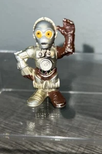 Hasbro Star Wars C-3PO Galactic Heroes Gold Brown Figure 2004 - Picture 1 of 6