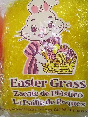 New bag for Sales-( 8 ounces ) YELLOW Basket Grass Fill for Gift Holiday Basket  - Image 1 of 2