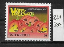 Österreich  personalisierte Marke Philatelietag 1010 WIEN Halloween 8115809 **
