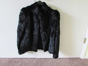 Vintage Ladies Real Fur Rabbit jacket excellent - Picture 1 of 7
