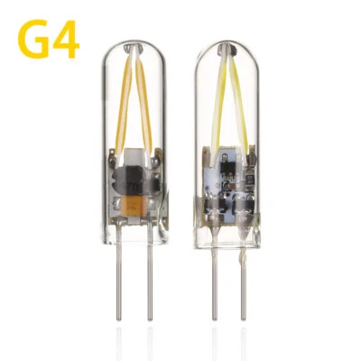 2-5x Mini G4 COB LED Glühfaden Glühlampe 3W 12V ersetzen 15W Halogen Glas Lampen - Bild 1 von 4