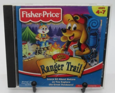FISHER-PRICE: OUTDOOR ADVENTURES - RANGER TRAIL PC CD-ROM GAME WIN 95/98/MAC - Image 1 of 2