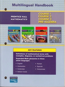 PRENTICE HALL MATHEMATIK MEHRSPRACHIGES HANDBUCH - NEU! - Bild 1 von 1