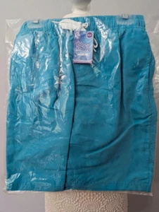 Boys Swimming Shorts Trunks Size Medium Aqua Green Summer Holiday Pool Beach - Picture 1 of 7