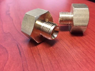 GASLINE Übergang 1/2 " IG x 1/4 "AG Adapter Anschluss Stück Gasschlauch LPG Gasherd Neu