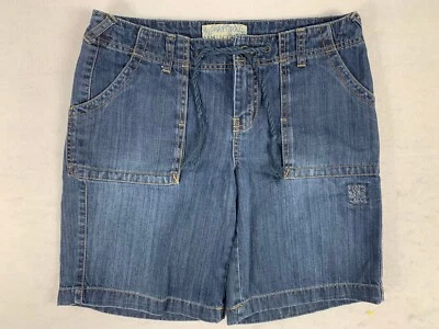 Natural Reflections Women's 10 Blue Regular Fit Medium Wash Jean Shorts  - Image 1 of 4