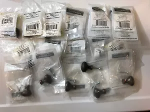 STYLE SELECTIONS CABINET/Door Knobs /Handles Lot Of 16 Aged Bronze 1.13”(#D0755) - Picture 1 of 4