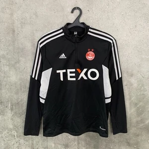 ABERDEEN 2022 TRAINING FOOTBALL SHIRT ADIDAS TRACK WOMENS JERSEY SIZE M - Picture 1 of 6