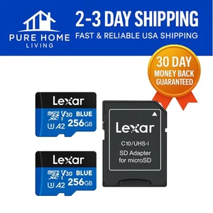 Ultimate 256GB Micro SD Card 2-Pack | 160MB/s High-Speed UHS-I Performance - Picture 1 of 10