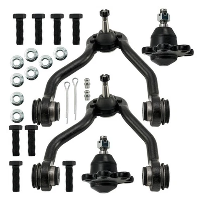 4PCS Front Control Arm Set with Ball Joints for 1988-1995 Chevrolet K2500 K6291 Foto 1 de 4