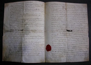 Etat des services du Capitaine Guibert et demande de Commandement accordée. 1783 - Picture 1 of 2