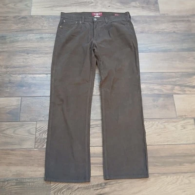 Lucky Brand Corduroy Pants Mens 36x32 Brown 361 Vintage Straight Cotton Casual - Image 1 of 4