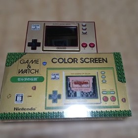 Game & Watch The Legend of Zelda & Super Mario Japan Anime