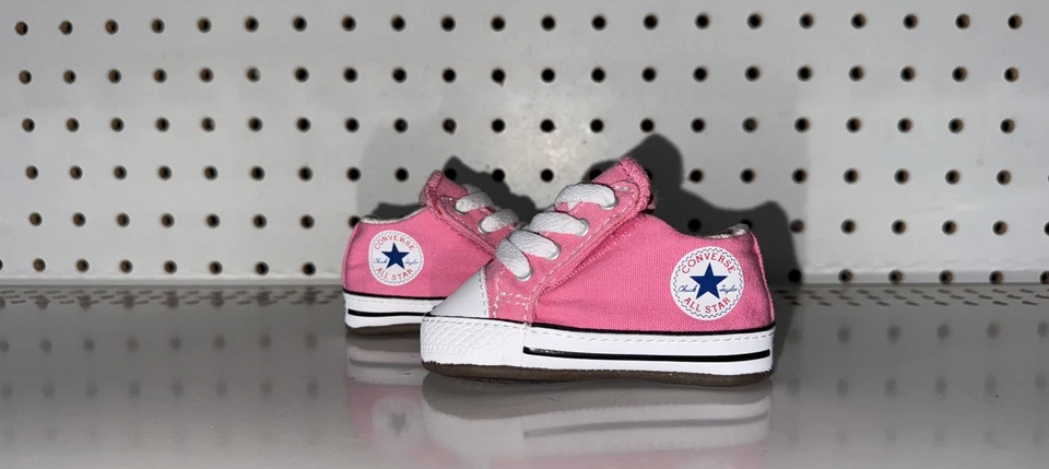 Botines Converse Chuck Taylor All Star Cuna Niñas Bebé Infante Cuna Talla 1 Foto 1 de 4
